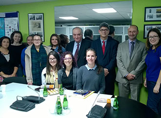 Carlos Alegria’s official visit to University of Malta