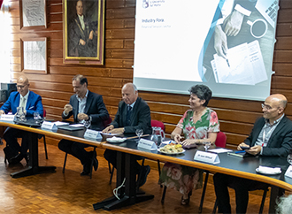 Group photo in Council Room, University of Malta Msida Campus