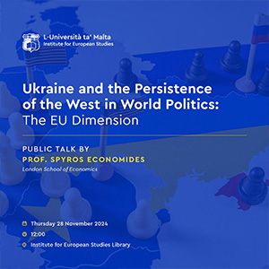 This talk was held on 28 November at the Institute for European Studies Library/European Documentation Centre