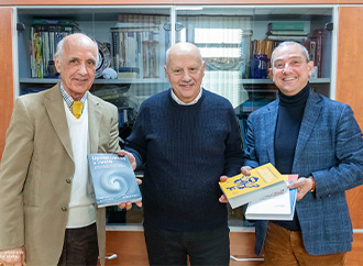 A book presentation was held at the Rector’s office on Monday 3 February