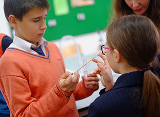 School children