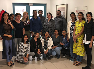 Group photo - first cohort on Certificate for graduates of non-EU/EEA nursing programmes