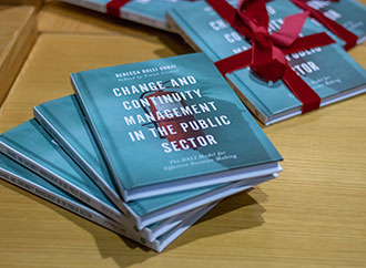 Book launch - Change and Continuity Management in the Public Sector