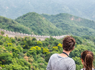 Panoramic view in China