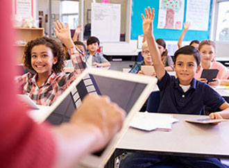 Children in class