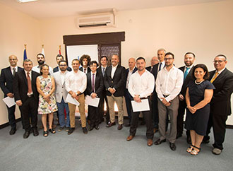 Group photo - TOSFA Seed Fund Awards