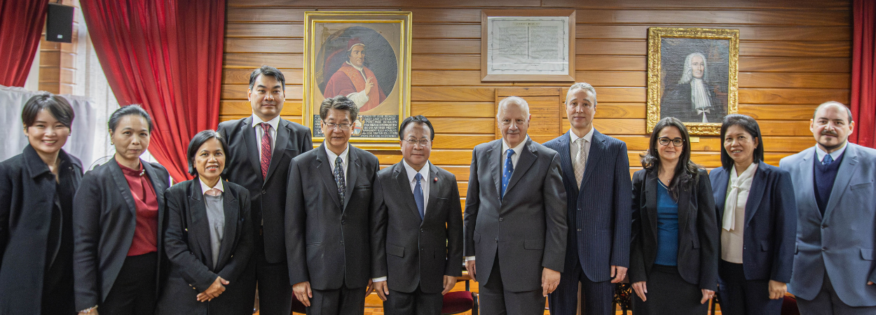 thai delegation at um