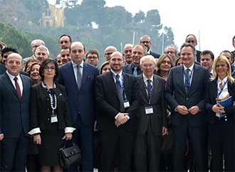 Group photo with Nicholas Sammut