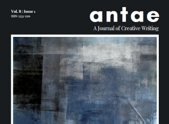 The Department of English has published a new issue of 'ANTAE', a journal of creative writing