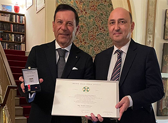 UM academic recognised by the Italian state for his work with the ...