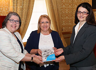 Ruth Farrugia, H.E. Marie-Louise Coleiro Preca, President of Malta, Anne Marie Callus