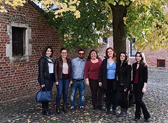 Group photo - Trainmalta in Leuven