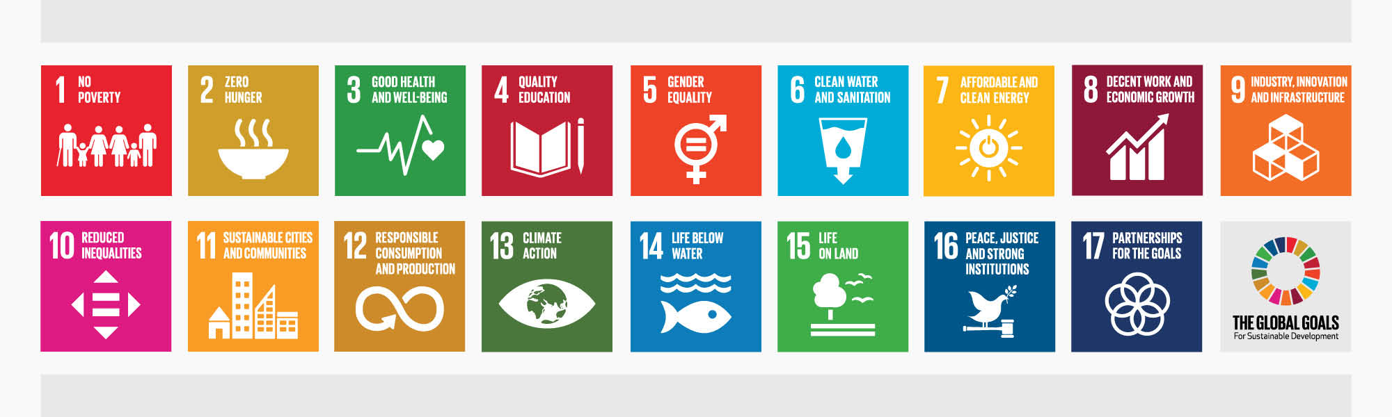 The 17 Global Goals for Sustainable Development
