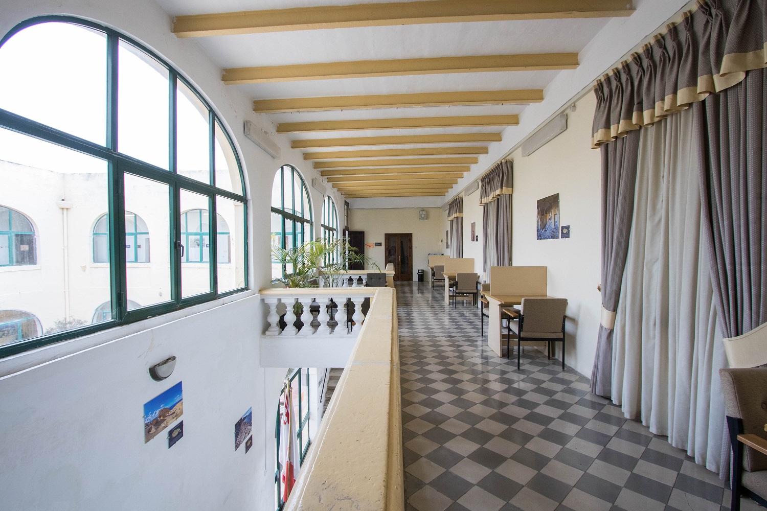 Landing Area at University of Malta Gozo Campus