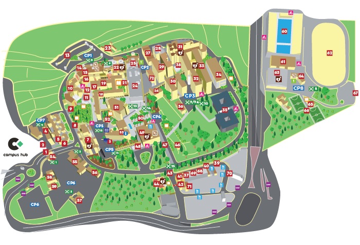 Msida Campus Map