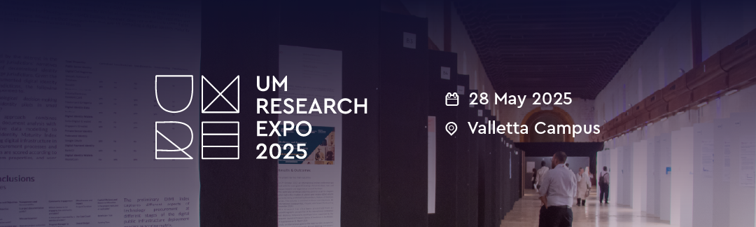 UM Research Expo 2025. 28 May 2025. Valletta Campus.