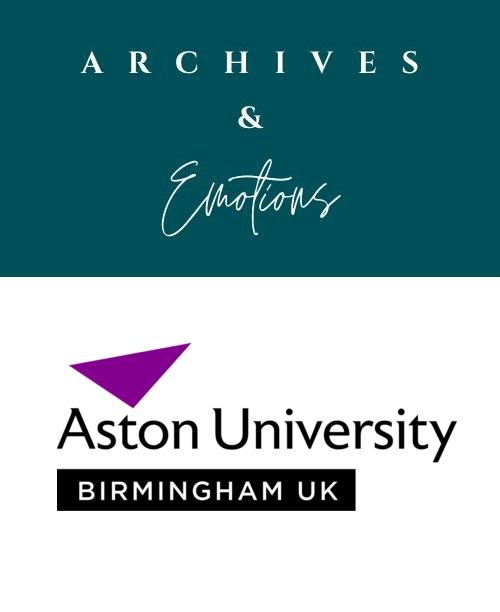 Archives & Emotions Conference and Aston University Logos