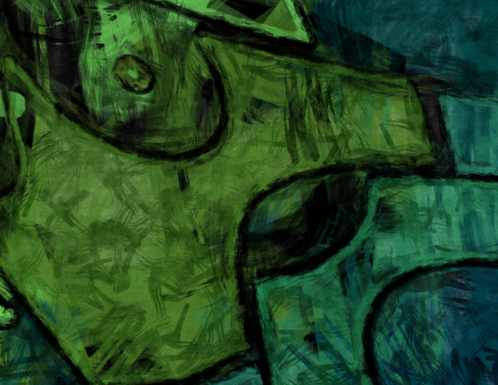 abstract green