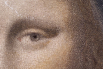 eye of mona lisa